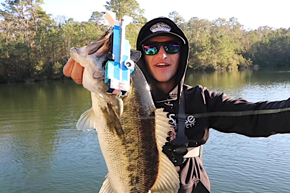 Angler Custom-Builds Lego Swimbait and Actually Catches a Bass With It -  Wide Open Spaces
