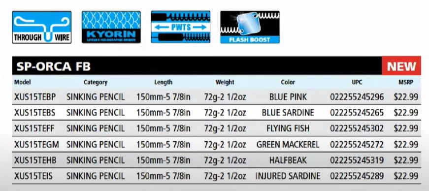 Shimano SP-Orca Flashboost