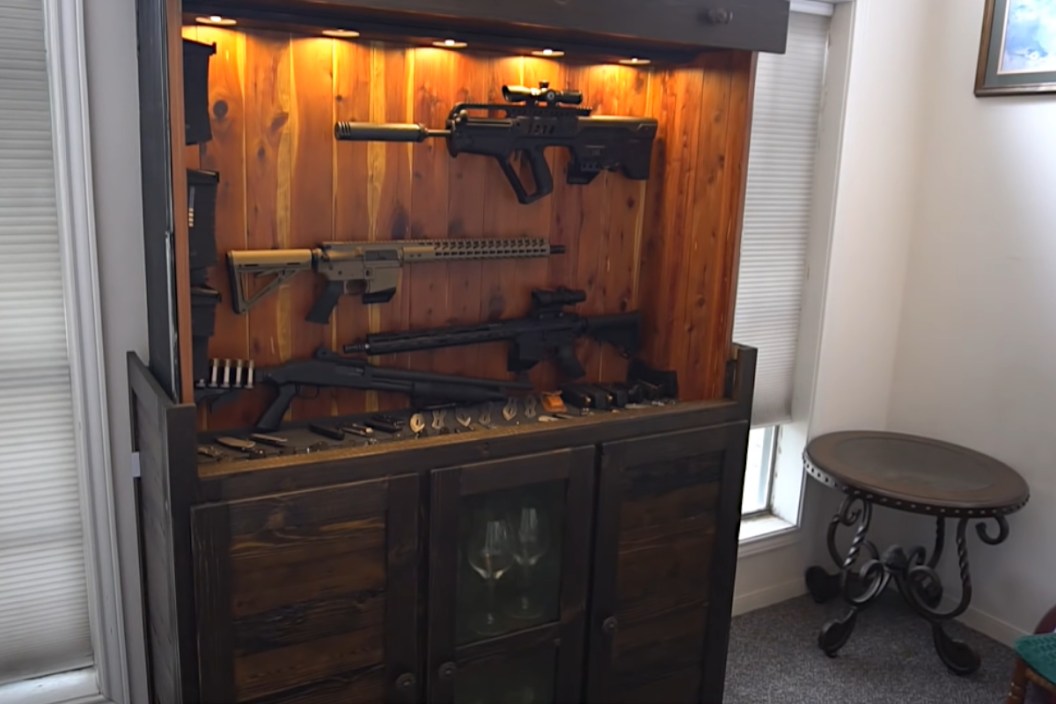 Alexa Gun Storage