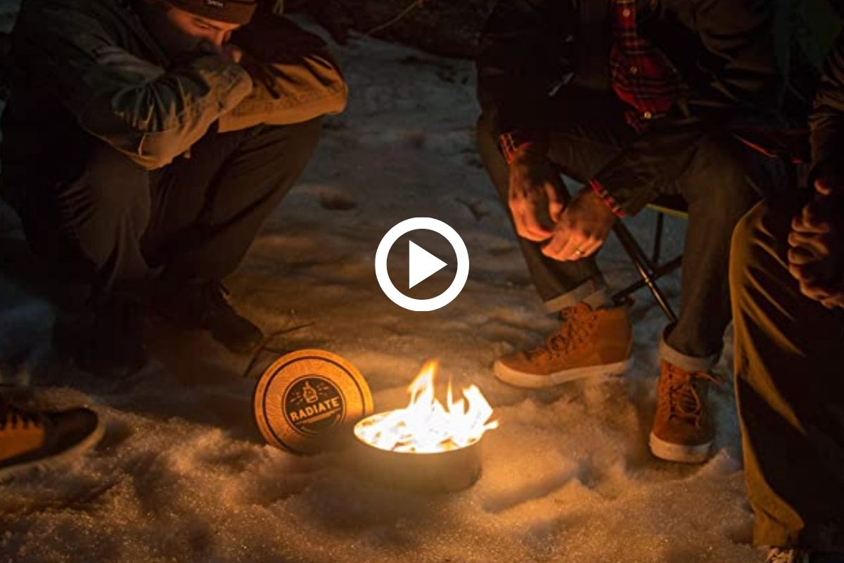 radiate portable campfire FI