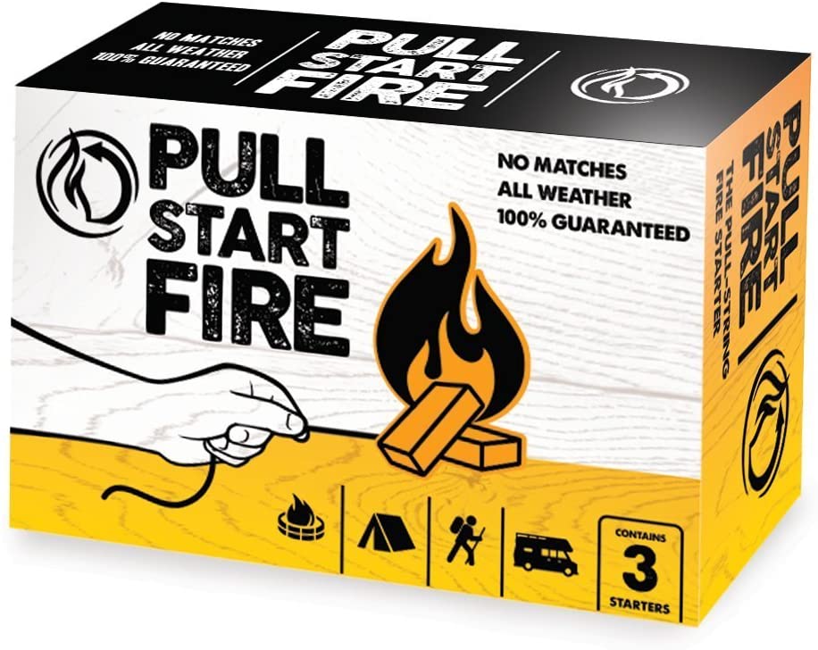 Pull Start Fire Pull String Firestarter (3 Pack)