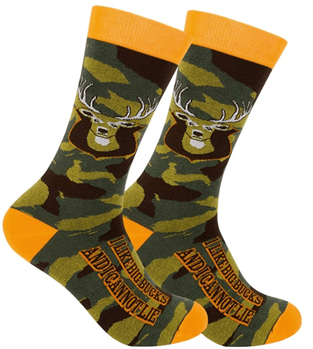 funny hunting socks