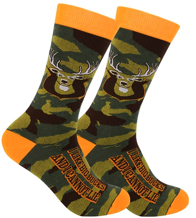 funny hunting socks