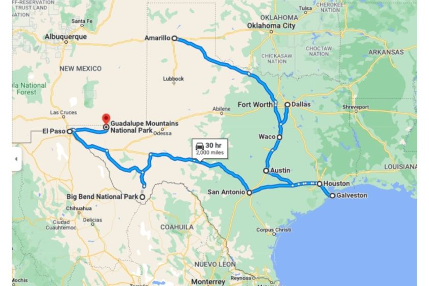 Texas Road Trip: 25 Cities, Towns & Parks for a Real Lone Star Adventure