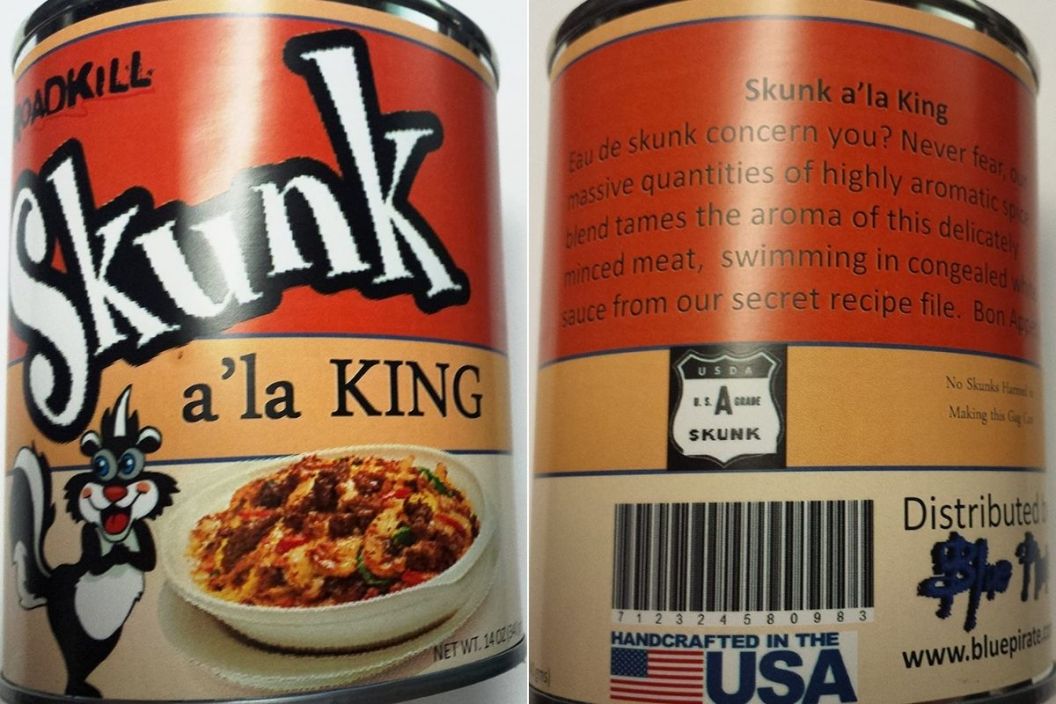 canned skunk