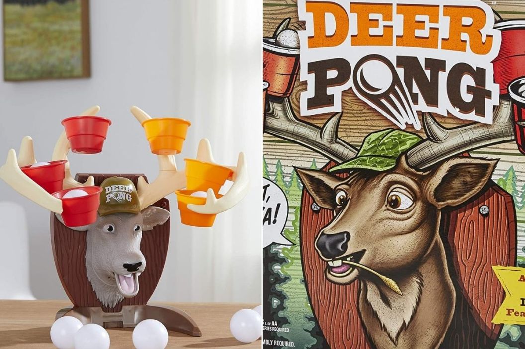 Bucky the Stag Talks Trash While You Play Deer Pong (FamilyFriendly