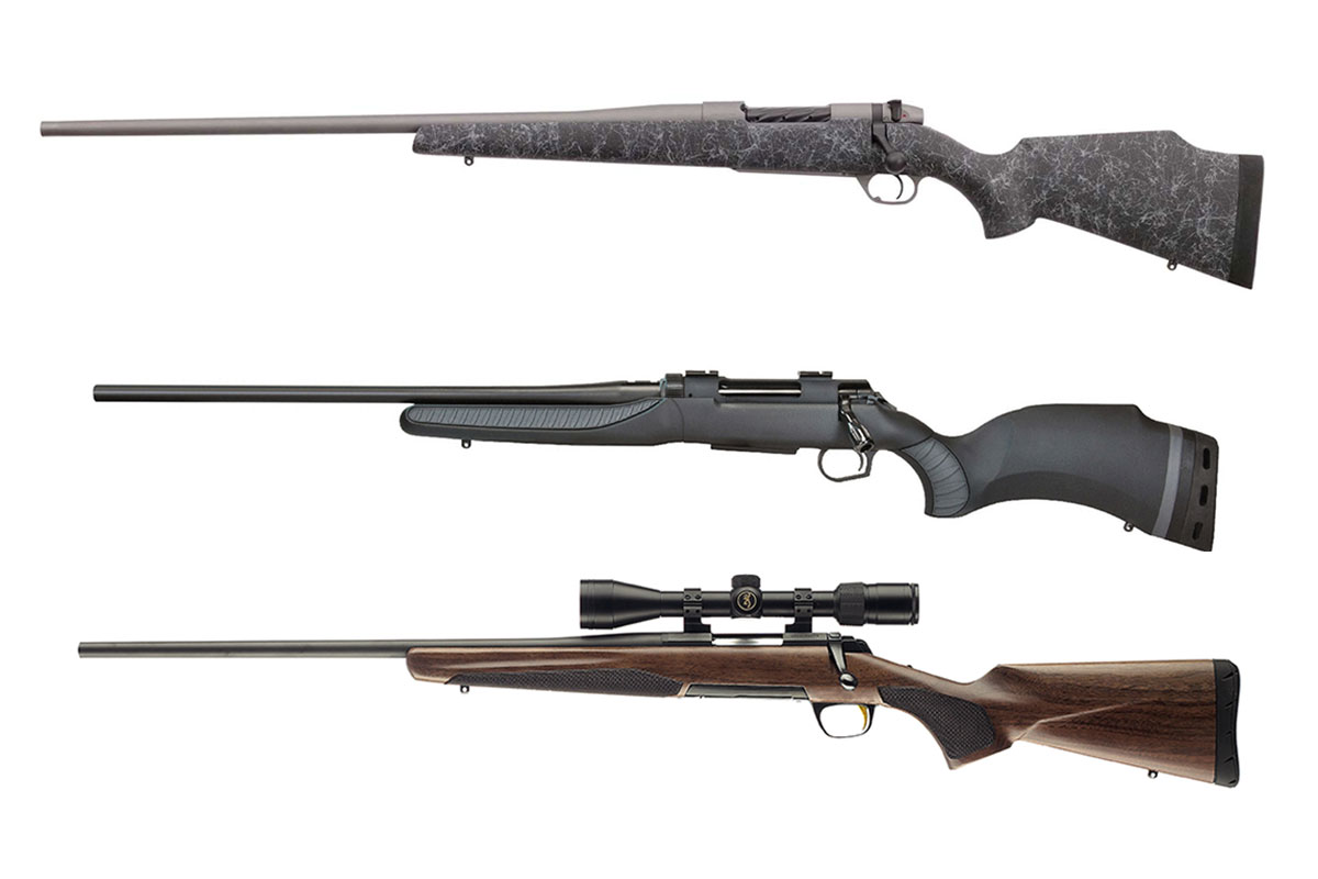 left-handed hunting rifles