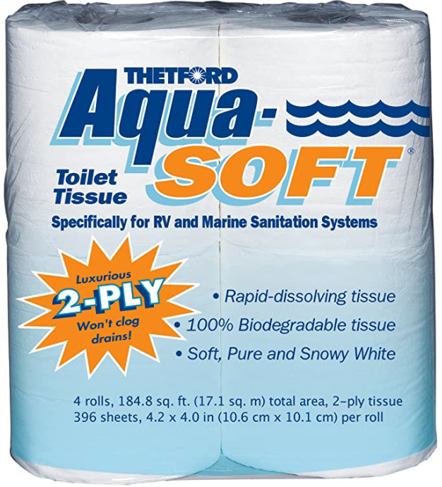 Thetford Aqua Soft RV Toilet Paper