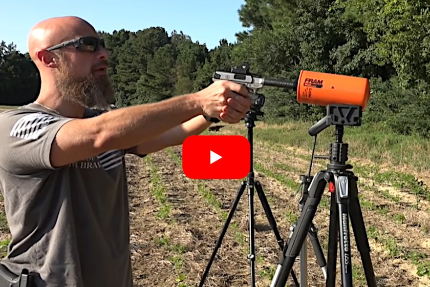 Firearms Myth Busting Testing the Effectiveness of an Oil Filter