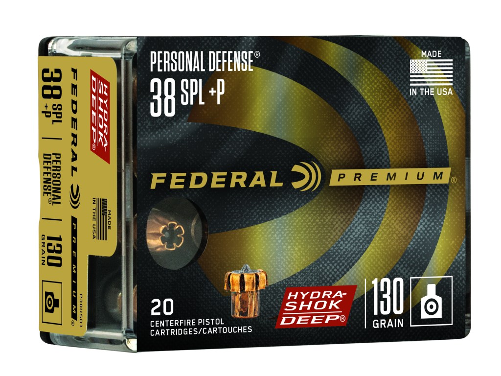 federal hydra-shok deep 38 spl +p