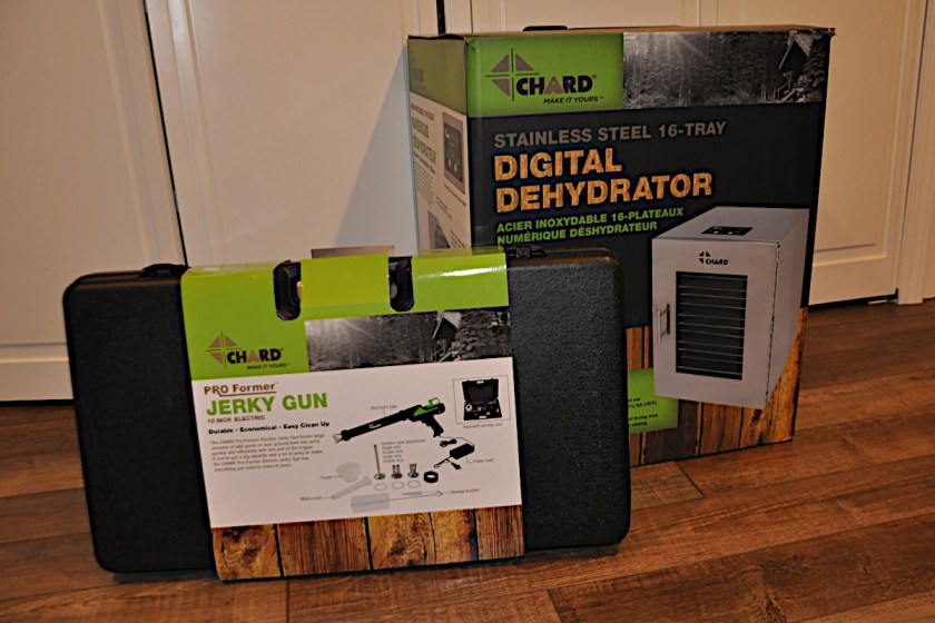 Review Chard Digital Dehydrator and Electric Jerky Shooter Wide Open