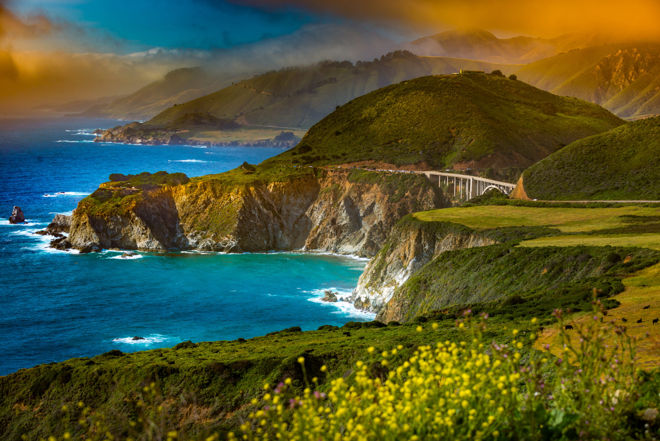 Bixby Creek Bridge Big Sur California