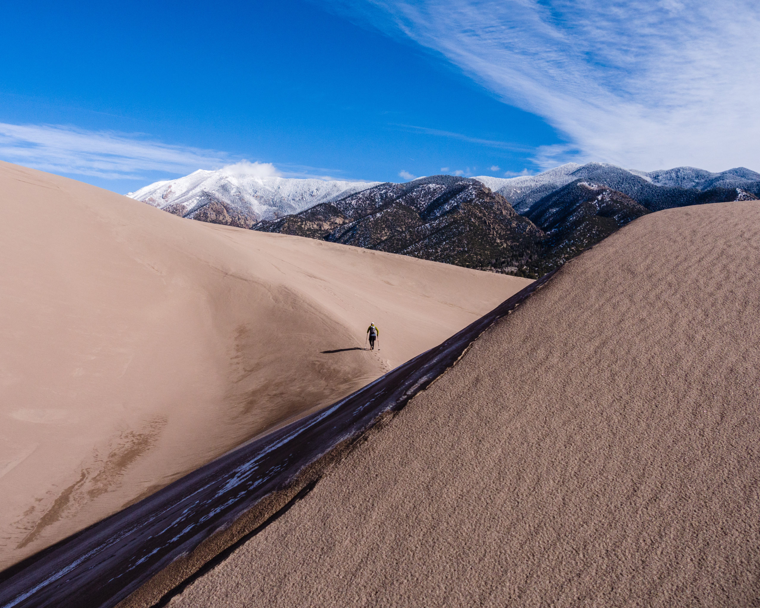 hiking at the great sand dunes