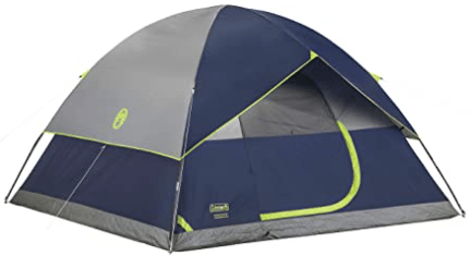 Popular Coleman tent available on Amazon,