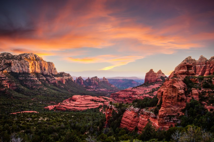 Red Rocks Sunset in Sedona Arizona