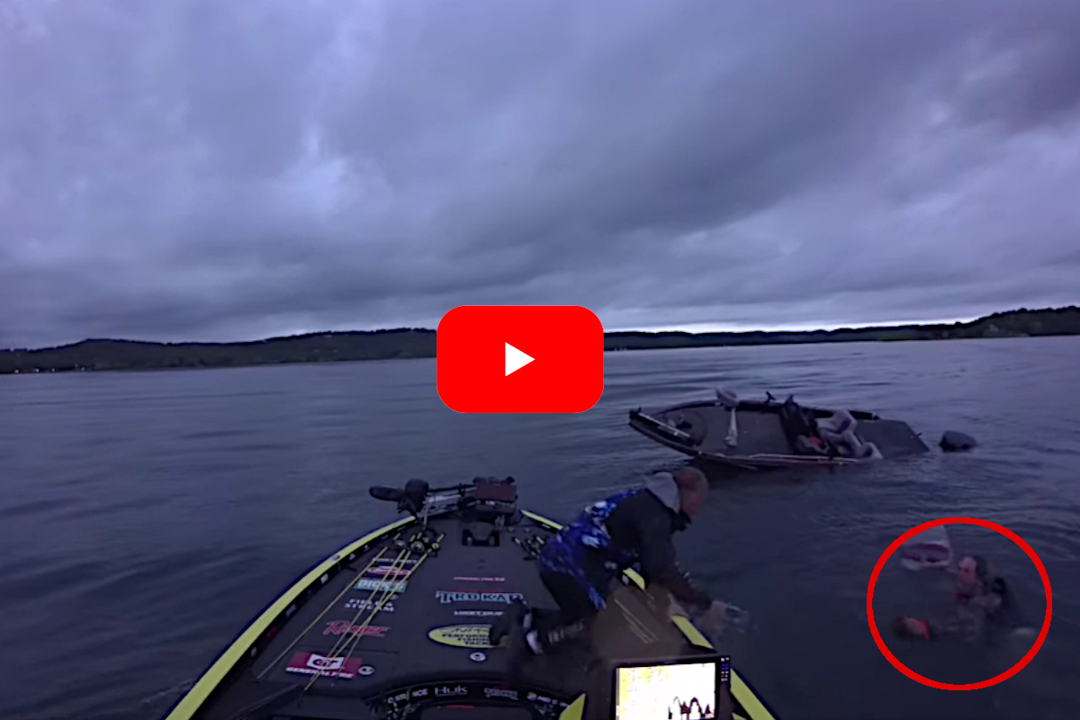 Bass Boat Crashes at 102 MPH Wide Open Spaces
