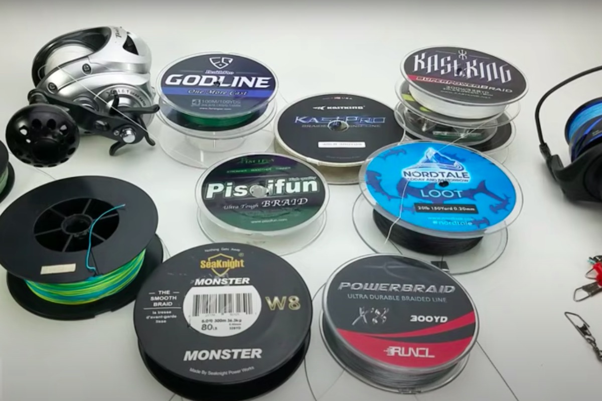 godline braided fishing line Direct Contact Premium for Big Fish, Braid, 300 Yard Spool 40lb / Sumo Green Anglers need to know that their line is totally reliable Braided Fishing Line: Pro-Grade Performance