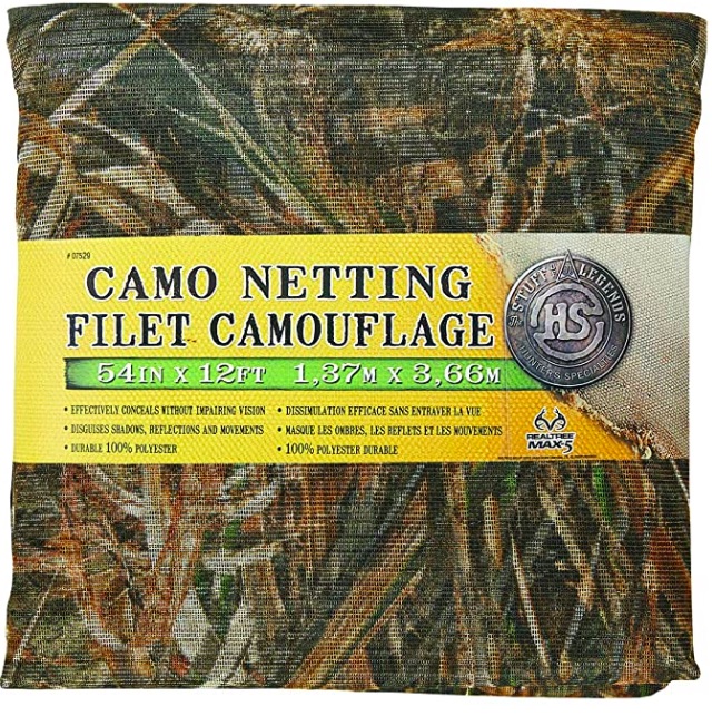 Camouflage Netting 3 Choices and How to Build a Blind Out of It Wide