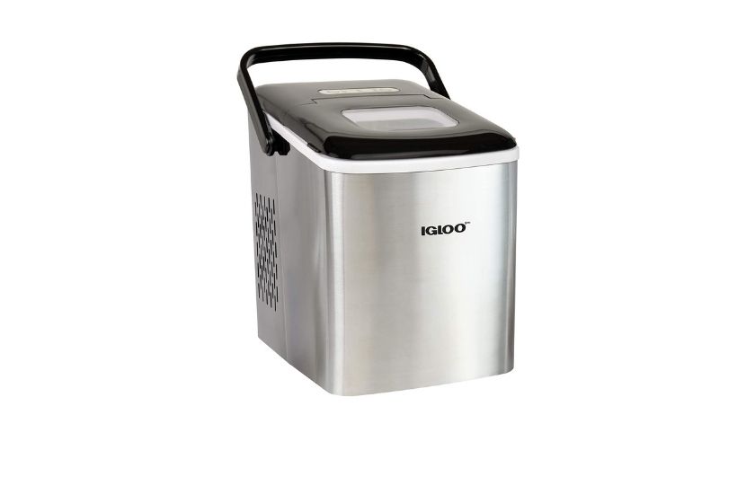 best portable ice maker from Igloo in silver