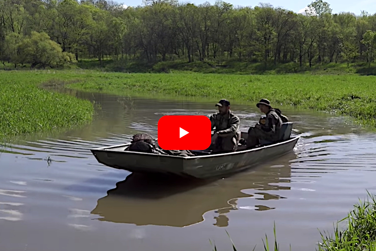 Turkey Hunting by Boat