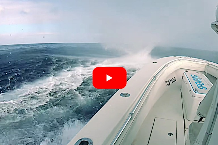 Fishermen Spot Swirling Waterspout in the Florida Keys, Decide to Drive Boat Through It Wide