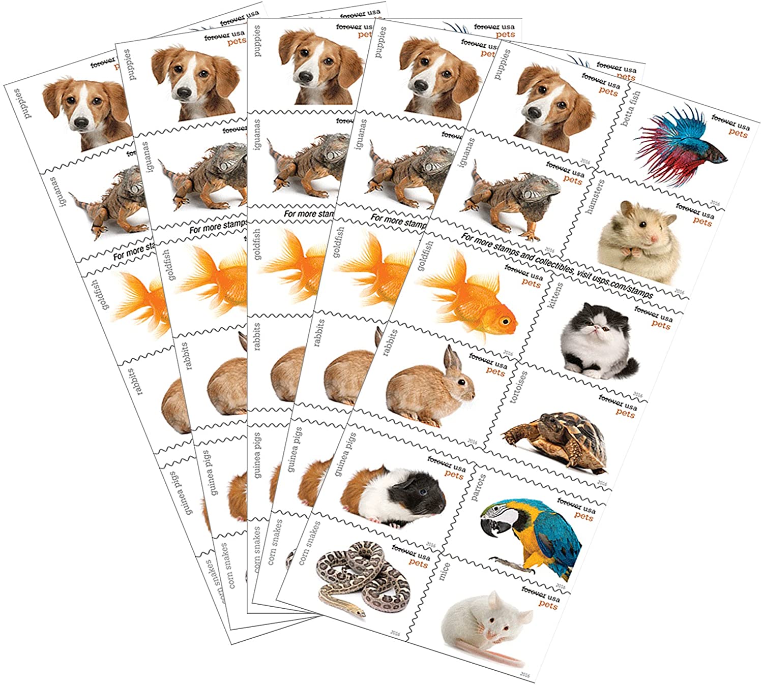 animal stamps usps