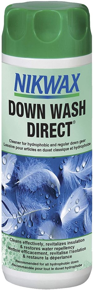 Nikwax Down Wash Direct — how to clean a sleeping bag