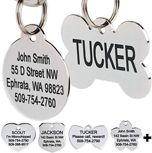 personalized dog tag