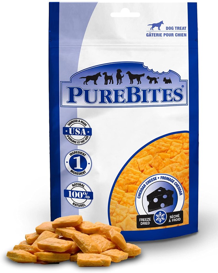 Purebites Cheddar Cheese For Dogs, 16.6Oz / 470G - Super Value Size
