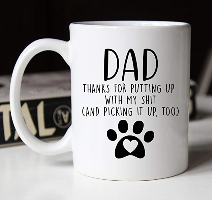 YouNique Designs Dog Dad Mug