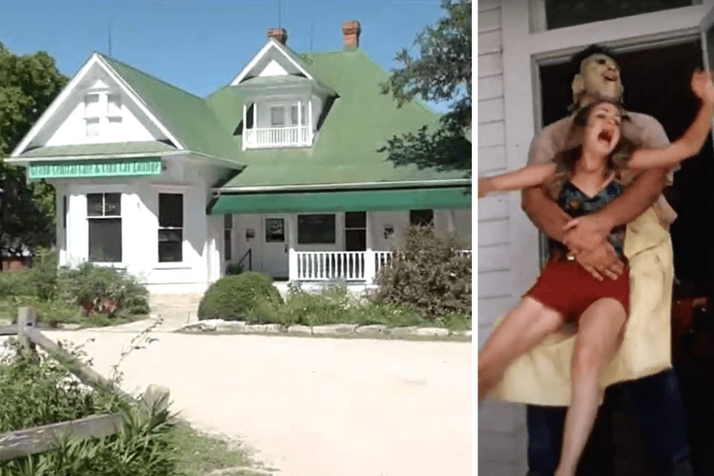Texas Chainsaw Massacre House Eat Lunch Where Leatherface Lived