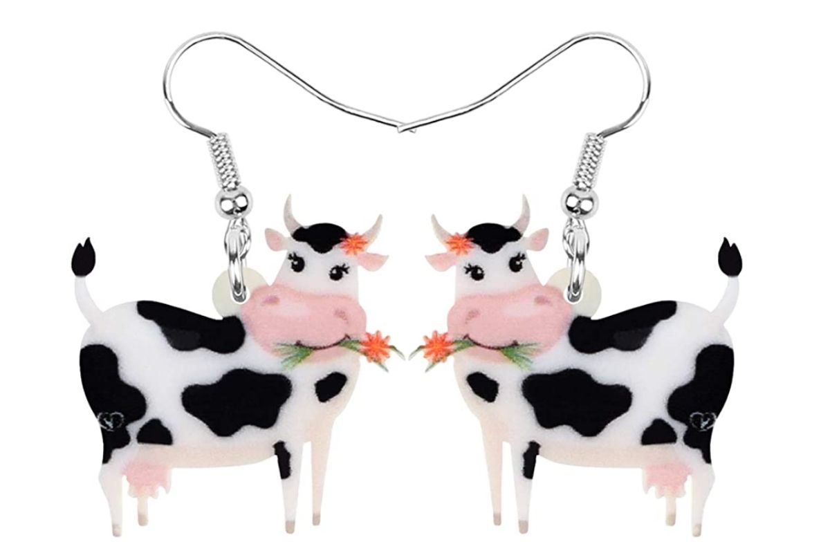 Ds SUBLIMATION BLANKS Cute Highland Cow, Farm Animal Cutout Dangle  Earrings, Jewelry, Fun Earrings, Cute Earrings, Unisub, Double Sided, Diy 