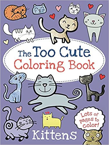 The Too Cute Coloring Book