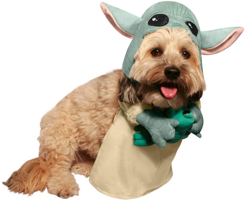 baby yoda dog costume