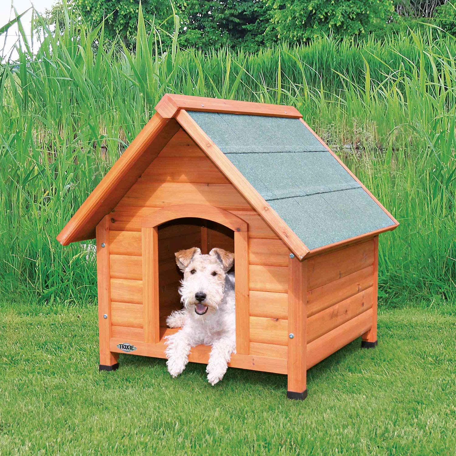 TRIXIE Pet Products Log Cabin Dog House