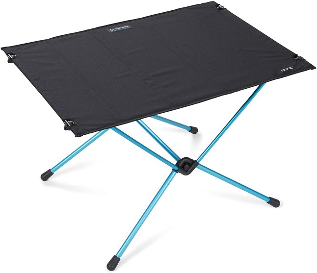 Helinox Table One Hard Top Lightweight, Collapsible, Portable, Outdoor Camping Table, Large - 30 x 22.5 Inches, Black