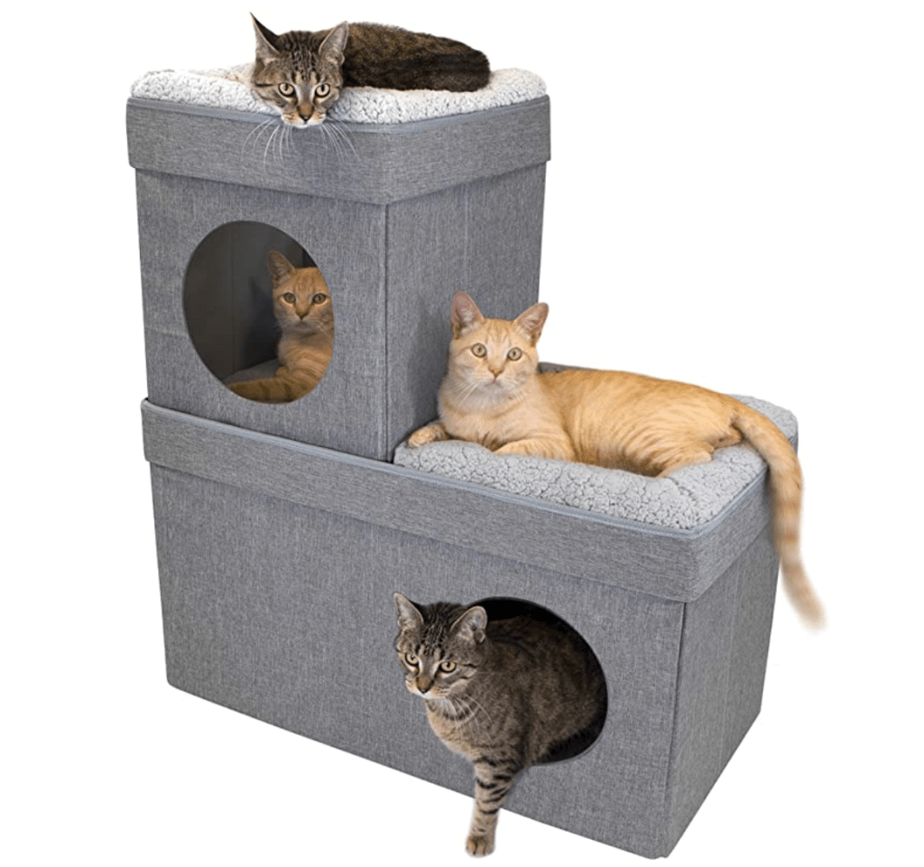Kitty City Large Stackable Ottoman