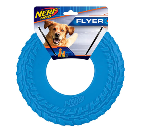 Nerf Dog Rubber Tire Flyer Dog Toy