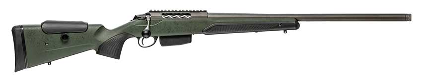 Tikka T3x Super Varmint rifle on white background