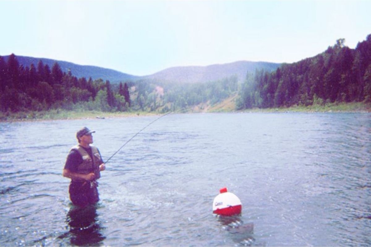 Get Your Favorite Fisherman the Big Bobber Floating Cooler - Wide