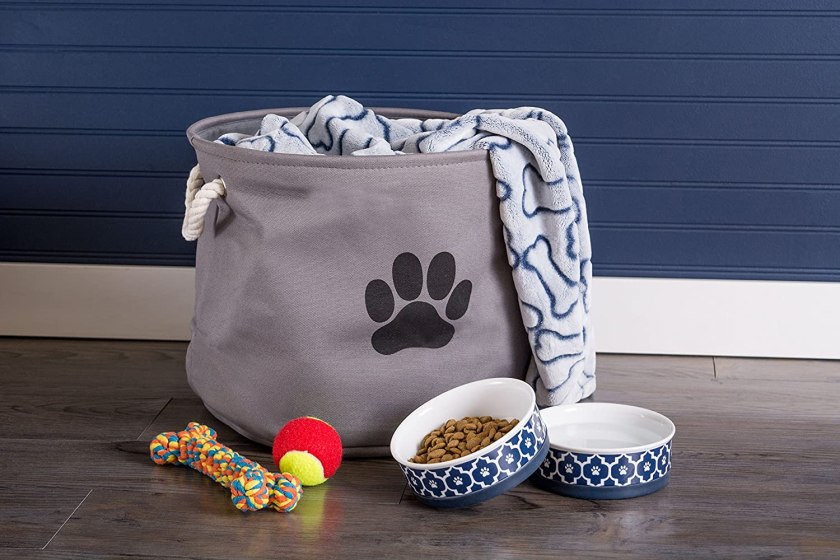 dog toy basket