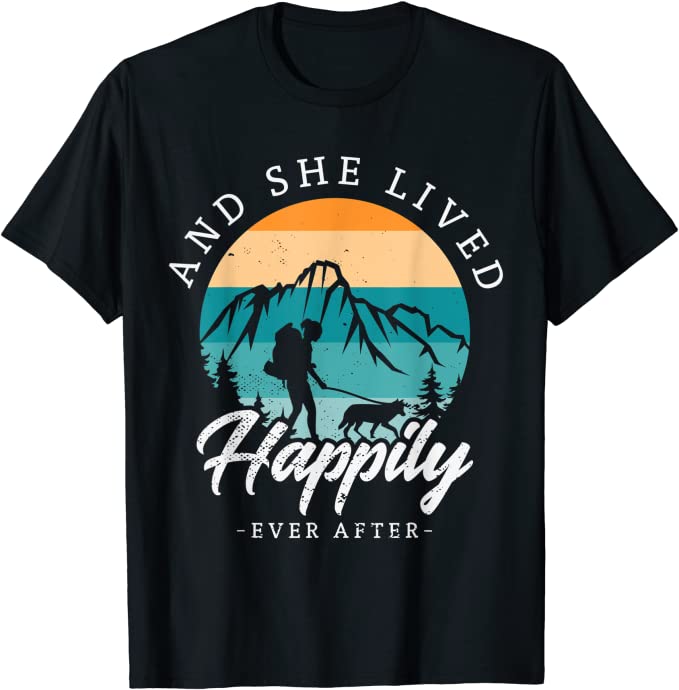 hiking and dogs kinda day shirt