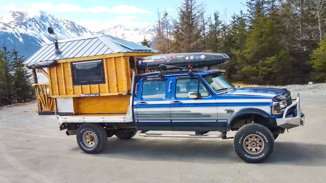 Truck House Life tiny home truck bed camper cabin