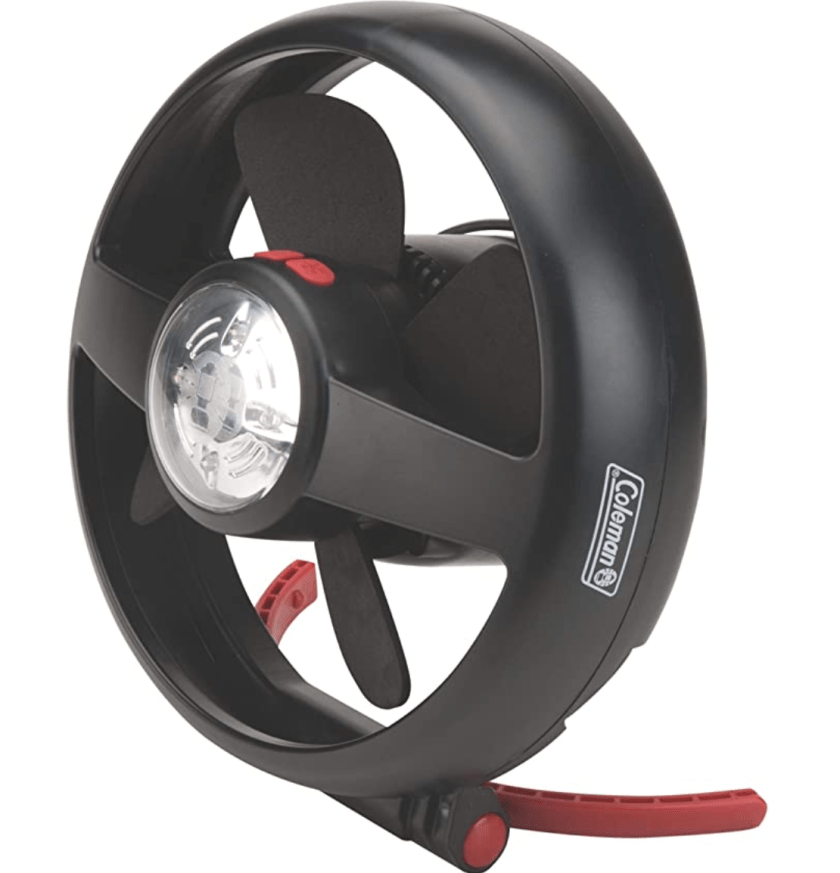 Coleman CPX Lighted Tent Fan with Stand