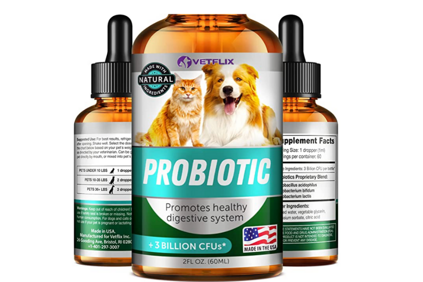 VETFLIX Probiotics for Dogs & Cats