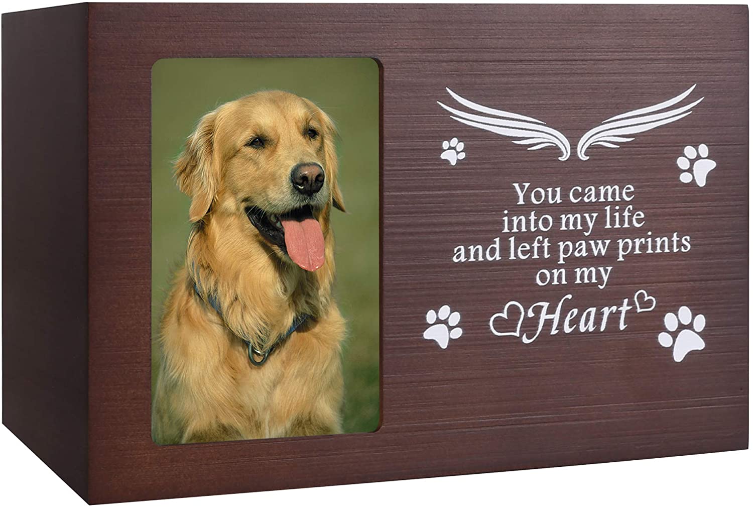 Pet Cremation Urn with Photo Frame