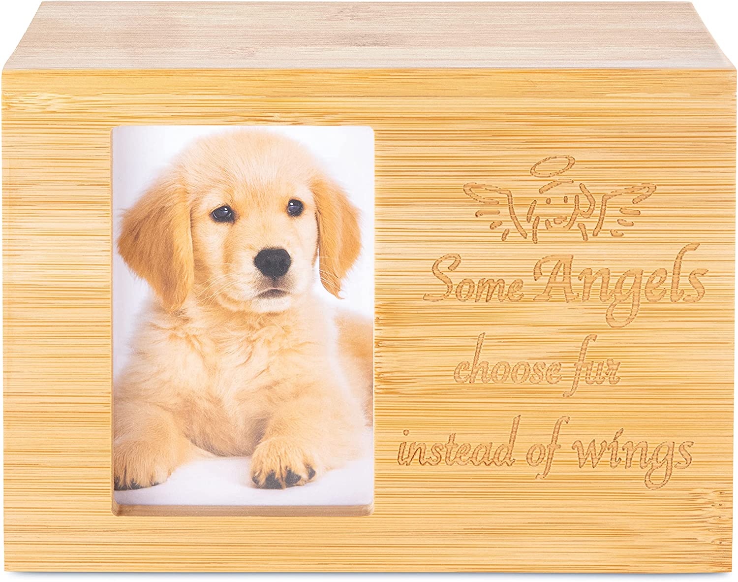Personalized Dog Urn with Picture Frame