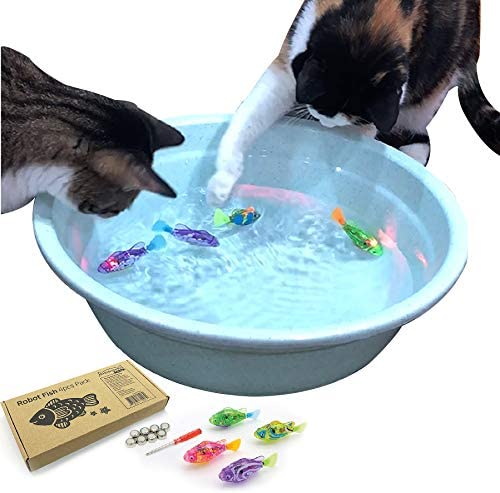  Indoor Cat Interactive Swimming Fish Toy