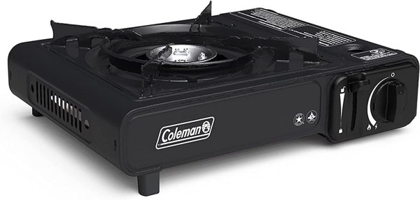 Coleman Portable Butane Stove with Carrying Case | Classic 1 Burner Butane Camping Stove