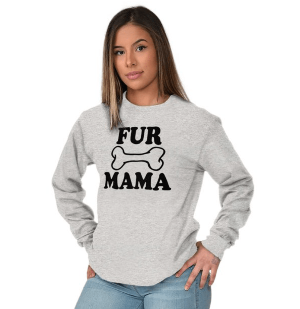 Fur mama sweatshirt available at Walmart.